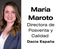 María Maroto ficha por Dacia España como directora de posventa y calidad