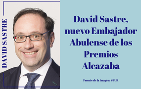 David Sastre, nuevo Embajador Abulense de los Premios Alcazaba