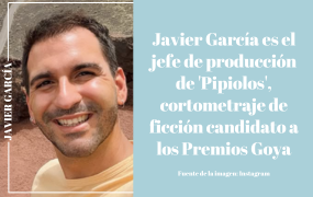 Javier García es el jefe de producción de 'Pipiolos', cortometraje de ficción candidato a los Premios Goya