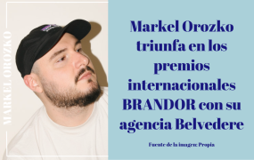 Markel Orozko triunfa en los premios internacionales BRANDOR con su agencia Belvedere