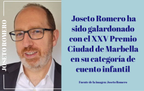 Joseto Romero ha sido galardonado con el XXV Premio Ciudad de Marbella en su categoría de cuento infantil