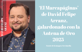 "El Marcapáginas" de David Felipe Arranz, galardonado con la Antena de Oro 2025